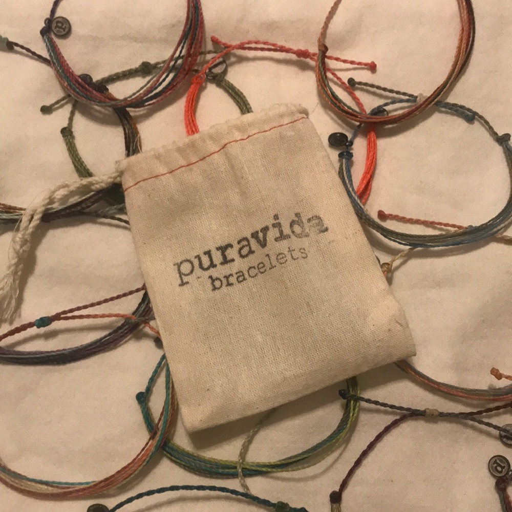 14 Pura Vida bracelets